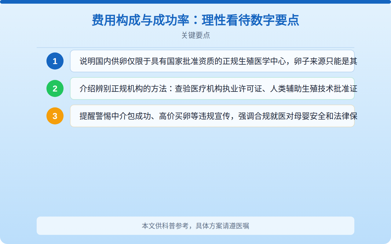 费用构成与成功率:理性看待数字要点